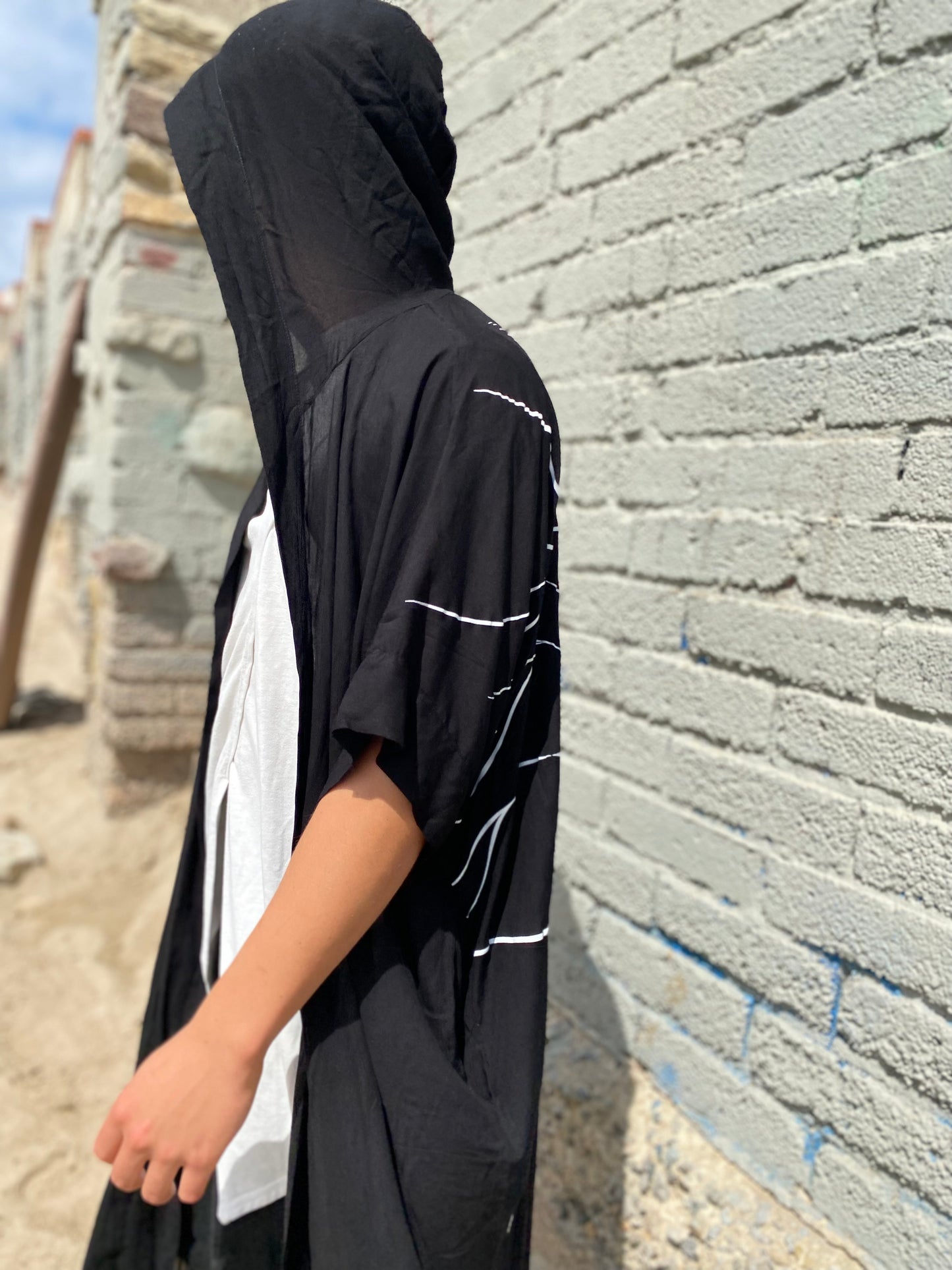 Wandering Monk Kimono | Black | Him