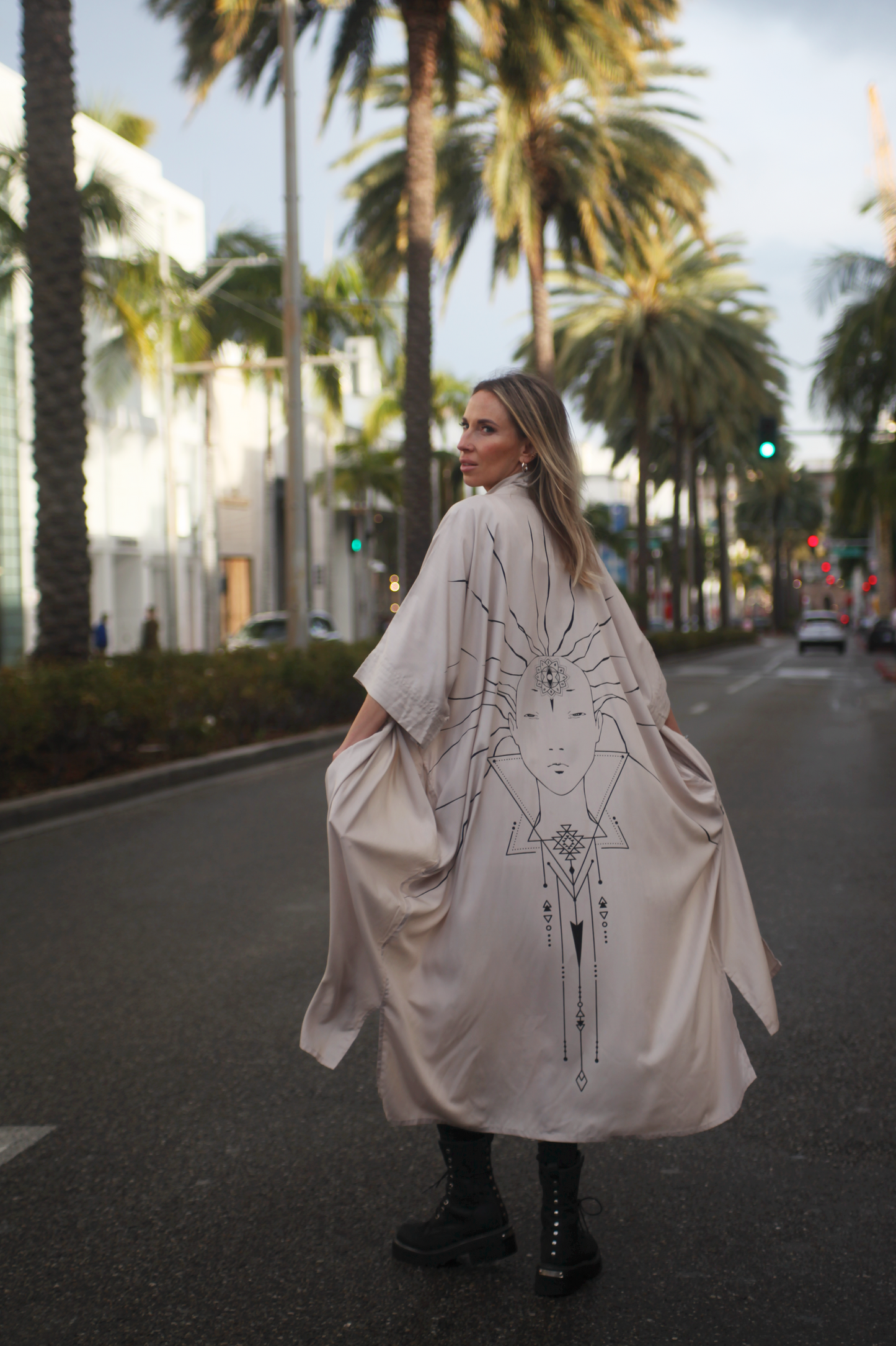 Wandering Monk Kimono | Ivory | Her