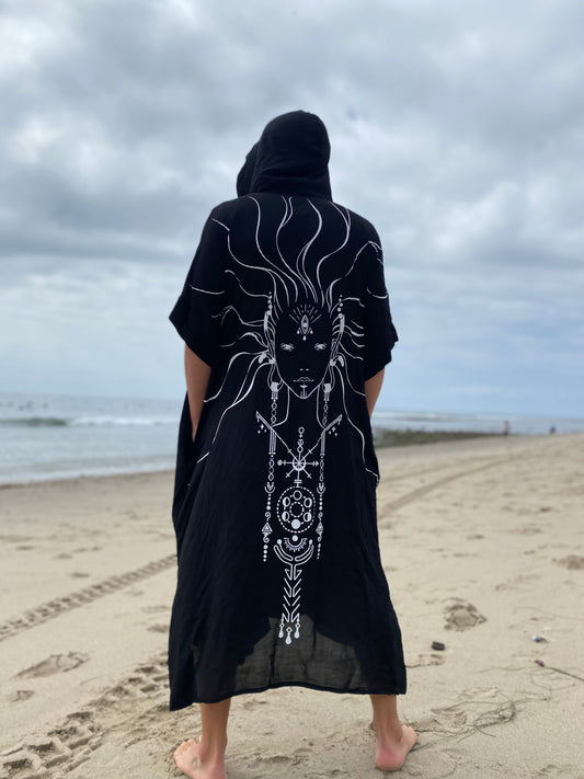 Celestial Spirit Kimono | Black | Him