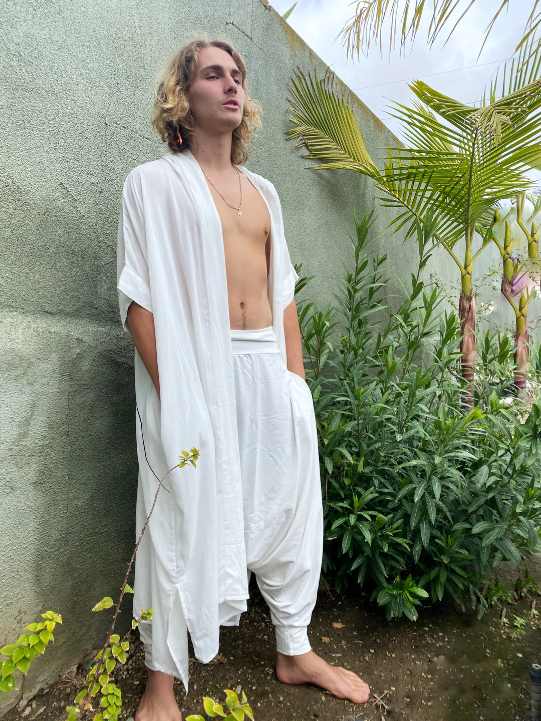 Celestial Spirit Kimono | White | Him